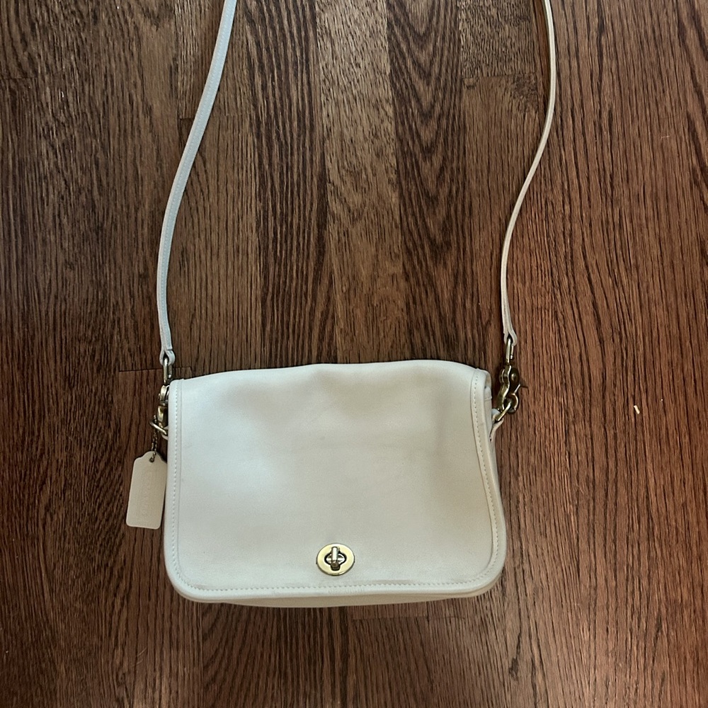 Vintage Coach Crossbody Pocket Purse